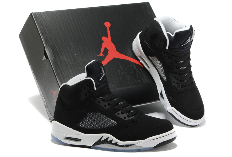 Air Jordan 5 Mens Shoes Black Online
